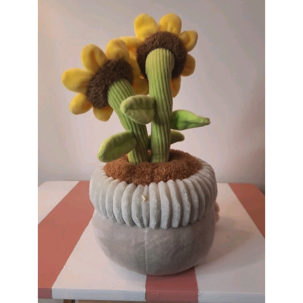 Greenhouse Russ Sunflower Potted Plant Plush - Picture 3 of 8